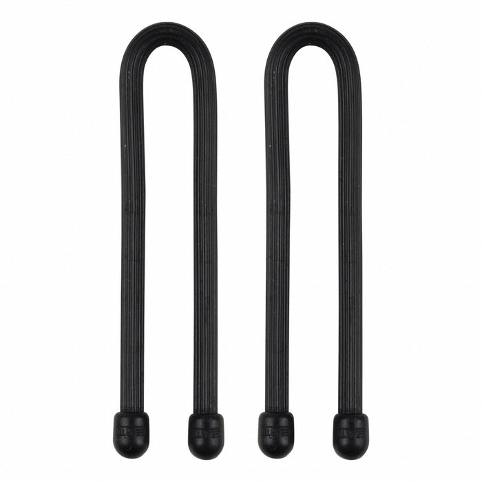 Gear Tie Black 6 in PK2