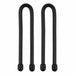 Gear Tie Black 6 in PK2