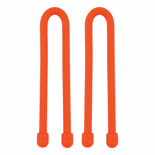 Gear Tie Orange 6 in PK2