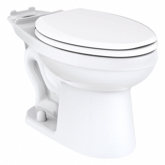 Toilet Bowl Elongated Gravity Fed Whites