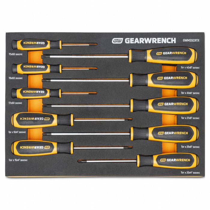 Gen Purpose Screwdriver Set Torx 10 pcs