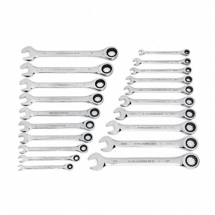 Ratcheting Combination Wrench 20 PC Set