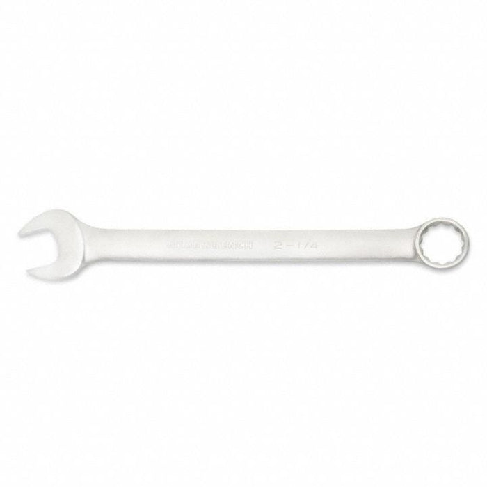 Combo Wrench 12 pt. Long Satin 2-1/4 