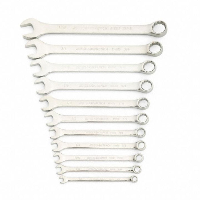 Combination Wrnch Set 11 pcs. SAE 12 pt.