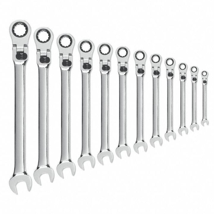 Combination RatchetingWrench 12pc Metric