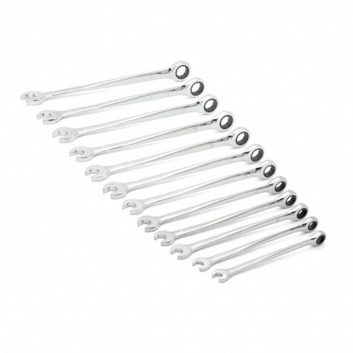Ratcheting Wrench Set Metric 12 pt 12pcs