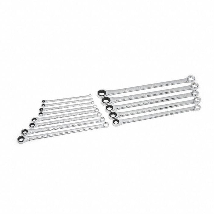 Double Box Ratchet Wrench Set SAE 13pcs.