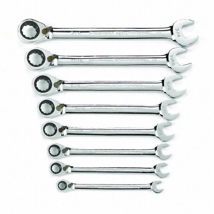 Set Wrench Reverse 8Pc