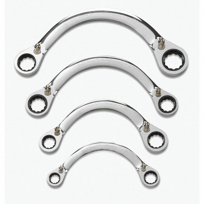 Box End Wrench Set 4 Pieces 12 Pts