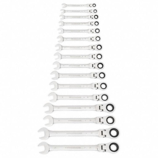 Set Wr Rat Comb Flex Met 16pc