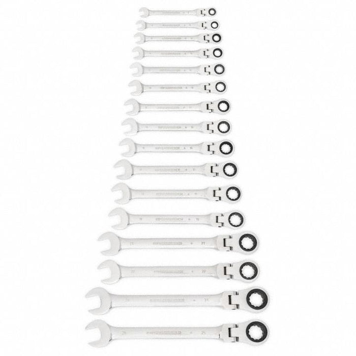 Set Wr Rat Comb Flex Met 16pc