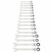 Set Wr Rat Comb Flex Met 16pc