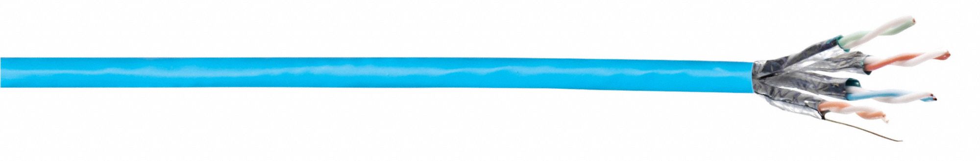 LAN Cable Blue 0.3 in Cable Dia.