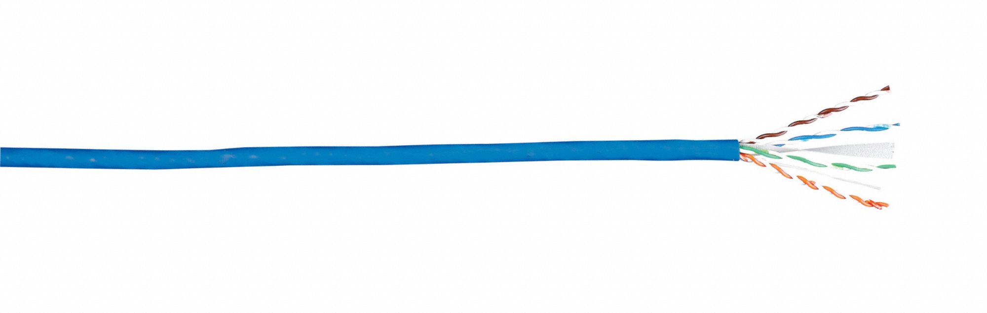 LAN Cable Red 0.2 in Cable Dia.