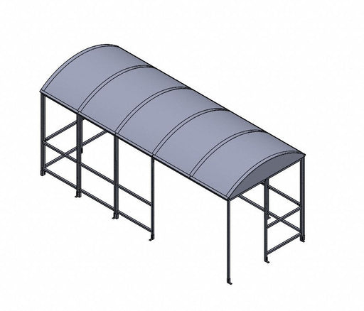 Frstndng Smkng Shelter 84x95x206in Domed