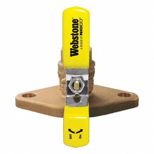 Manual 2-Way Ball Valve IPS Brass
