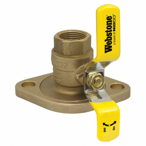 Manual 2-Way Ball Valve IPS Brass