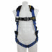 Harness Tongue Buckle Leg Black/Blue XL