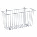 Wire Basket 5inx7inX13 3/8in Silver