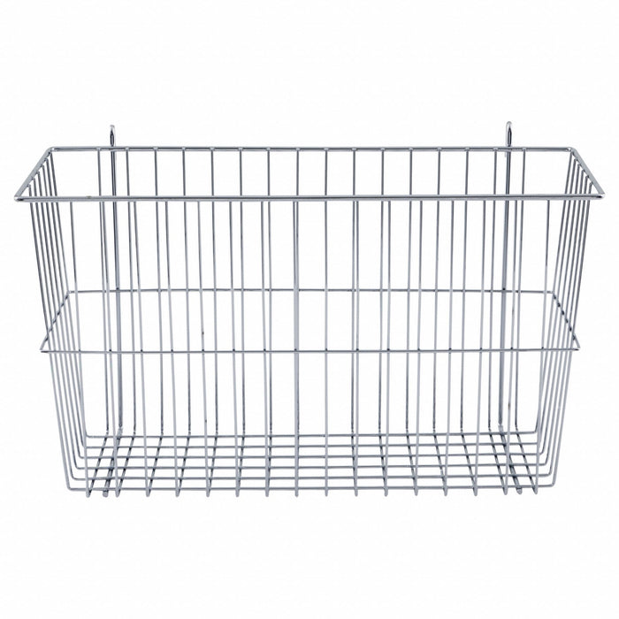 Wire Basket 7 1/2inx10inX17 3/8in Silver