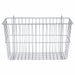 Wire Basket 7 1/2inx10inX17 3/8in Silver