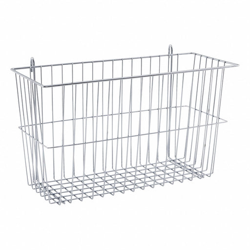 Wire Basket 7 1/2inx10inX17 3/8in Silver
