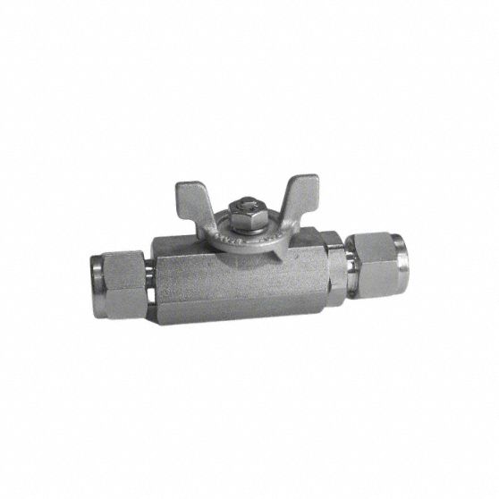 Manual Two-Way Ball Valve Straight Tee