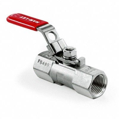 Manual 2-Way Ball Valve NPT SS