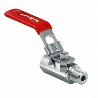 Manual Two-Way Ball Valve Straight Lever