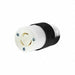 Locking Connector Black/White 15 A 125V