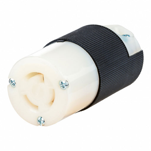 Locking Connector Black/White 15 A 277V