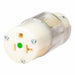 Straight Blade Connector Clear 20 A