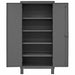 Storage Cabinet 78 x36 x24 Gray 4Shlv