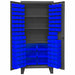 K4922 Bin Cabinet 78 x36 x24 Gray 102BlueBns
