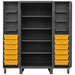 Bin Cabinet 78 x36 x36 Gray 12YlwBns