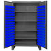 K4923 Bin Cabinet 78 x48 x24 Gray 120BlueBns