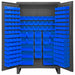 K4904 Bin Cabinet 78 x48 x24 Gray 162BlueBns