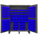 K4905 Bin Cabinet 78 x60 x24 Gray 198BlueBns