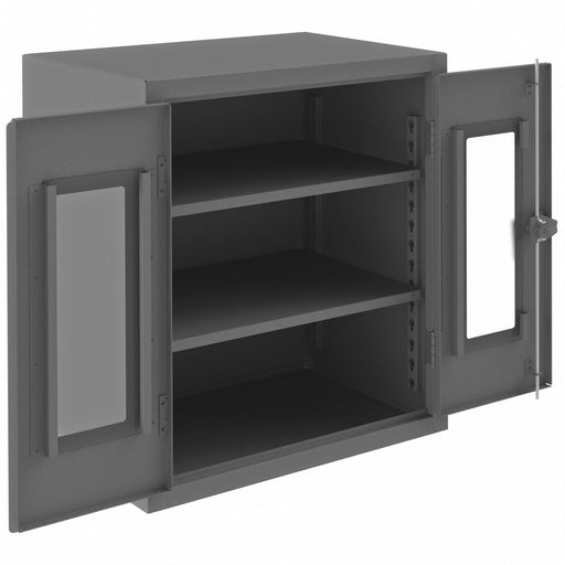 Storage Cabinet 42 x36 x24 Gray 2Shlv
