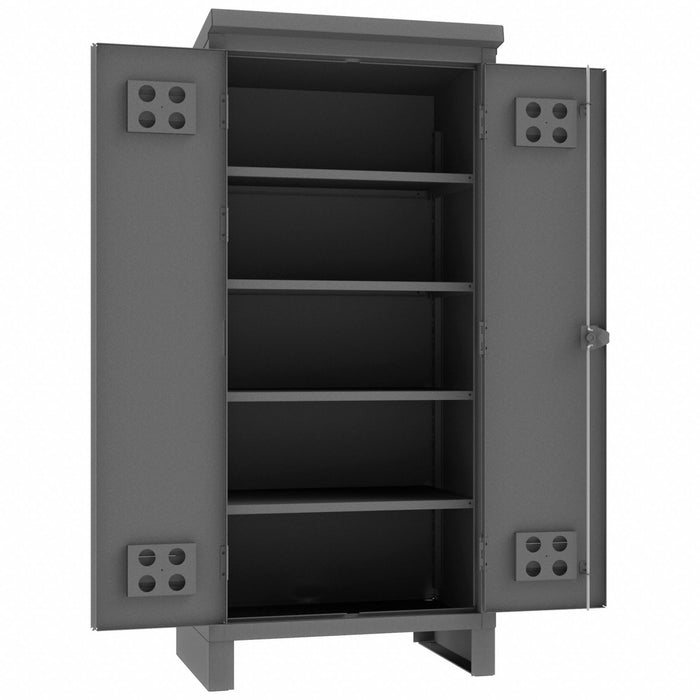 Strg Cab 78 x36 3/8 x24 Gray 4Shlv