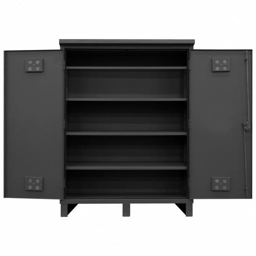 Strg Cab 78 x60 3/8 x24 Gray 4Shlv