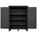Strg Cab 78 x60 3/8 x24 Gray 4Shlv
