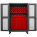 K4946 Bin Cabinet 78 x48 x24 Gray 42RedBns