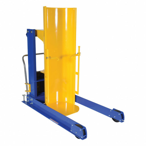 DrumDumper 63.75inH Steel Yellow Blue