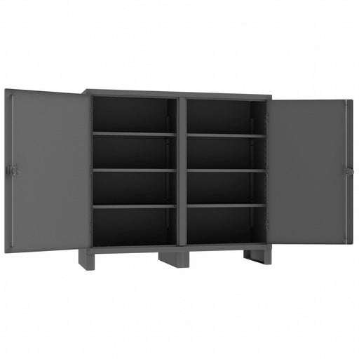 Storage Cabinet 66 x72 x24 Gray 6Shlv
