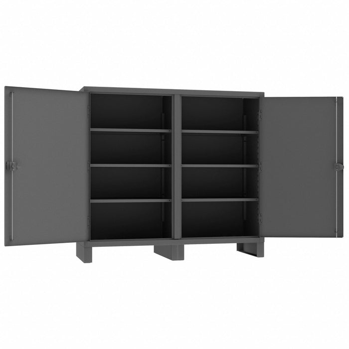 Storage Cabinet 66 x72 x24 Gray 6Shlv