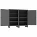 Storage Cabinet 66 x72 x24 Gray 6Shlv