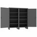 Storage Cabinet 78 x72 x24 Gray 8Shlv