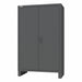 Storage Cabinet Gray Steel