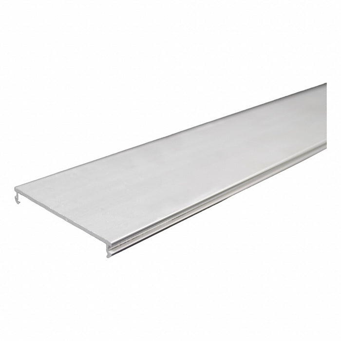Blank Cover Plate Gray Aluminum